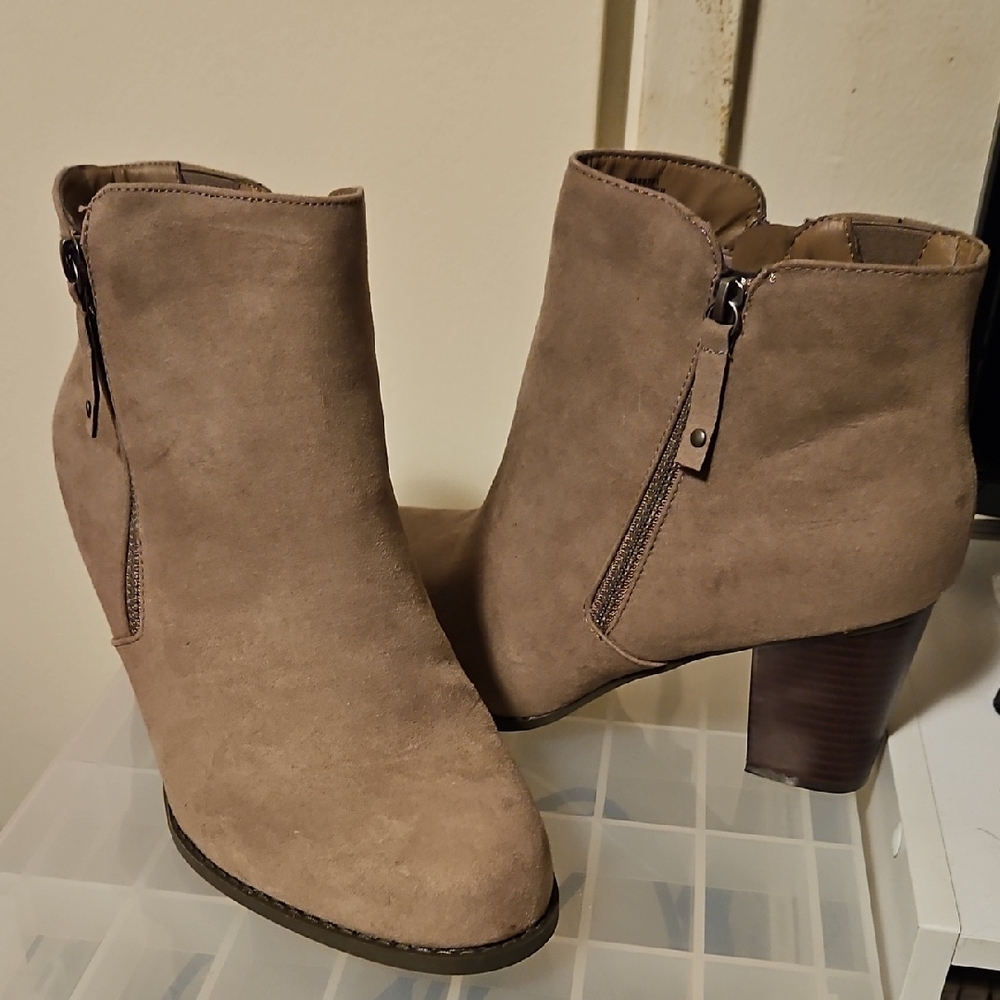 Torrid Brown Ankle Booties